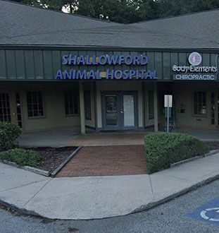 Shallowford Animal Hospital entrance